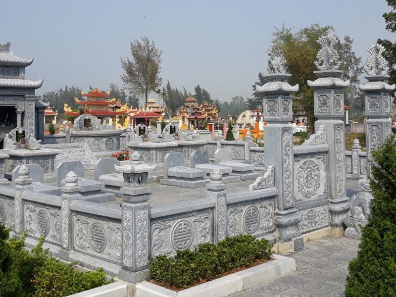 Xây Mộ Đá đẹp, cao cấp